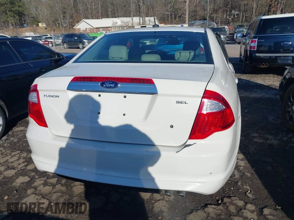 2012 Ford Fusion SEL with VIN 3FAHP0JAXCR305697, listed as a IAAI auction lot 41620691 with 264,270 mi miles. Bid and sale history available at carsss.com. Image 16.