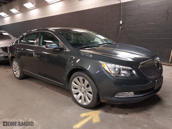 2014 Buick LaCrosse Premium I with VIN 1G4GE5G35EF146200, listed as a IAAI auction lot 42044875 with 78,037 mi miles. Bid and sale history available at carsss.com. Image 1.