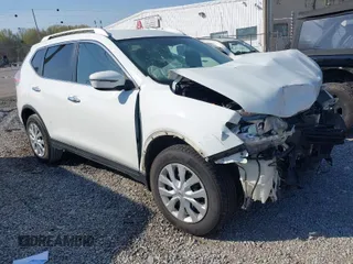 2016 Nissan Rogue SV with VIN KNMAT2MTXGP627849, listed as a IAAI auction lot 41898568 with 167,579 mi miles. Bid and sale history available at carsss.com. Image 1.