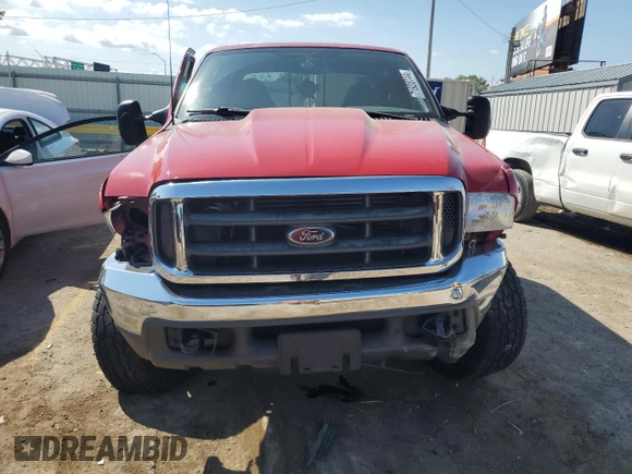 2000 Ford Super Duty F-250 XL with VIN 1FTNW21FXYEB83084, listed as a Copart auction lot 71928744 with 259,220 mi miles and Salvage Title. Bid and sale history available at carsss.com. Image 5.