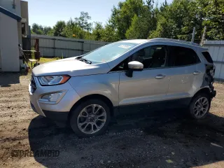 2019 Ford EcoSport Titanium with VIN MAJ6S3KL5KC277683, listed as a Copart auction lot 62121494 with 52,317 mi miles and Salvage Title. Bid and sale history available at DreamBid. Image 1.