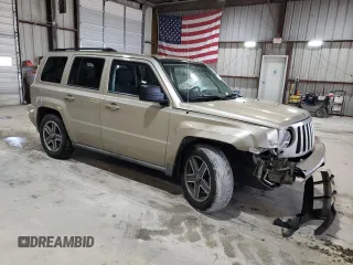 2010 Jeep Patriot Sport with VIN 1J4NF2GB6AD500823, listed as a Copart auction lot 46628065 with 137,985 mi miles and Salvage Title. Bid and sale history available at carsss.com. Image 4.
