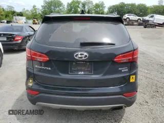2014 Hyundai Santa Fe with VIN 5XYZUDLB3EG201098, listed as a Copart auction lot 58347205 with 130,610 mi miles and Salvage title. Bid and sale history available at DreamBid. Image 6.