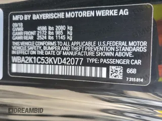 2019 BMW 2 Series 230i xDrive with VIN WBA2K1C53KVD42077, listed as a Copart auction lot 40792613 with 80,798 mi miles. Bid and sale history available at carsss.com. Image 12.