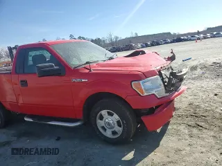 2014 Ford F-150 XL with VIN 1FTMF1CM6EFB93294, listed as a Copart auction lot 46037925 with 0 mi miles and Salvage Title. Bid and sale history available at carsss.com. Image 10.