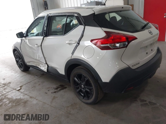 2019 Nissan Kicks SV z VIN 3N1CP5CU7KL498307, wystawiony jako IAAI lot #42168416 z przebiegiem 18 778 mil mil oraz . Historia ofert i sprzedaży dostępna na DreamBid. Obrazek 3.