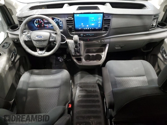 2022 Ford Transit with VIN 1FDAX9XG6NKA77311, listed as a Copart auction lot 45721065 with 94,100 mi miles and Salvage Title. Bid and sale history available at DreamBid. Image 8.