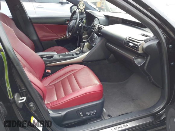 2018 Lexus IS with VIN JTHBA1D25J5071415, listed as a IAAI auction lot 41537146 with 98,343 mi miles. Bid and sale history available at carsss.com. Image 5.