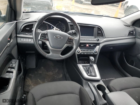 2018 Hyundai Elantra SEL with VIN 5NPD84LF6JH327850, listed as a Copart auction lot 51001335 with 95,066 mi miles and Salvage Title. Bid and sale history available at carsss.com. Image 8.