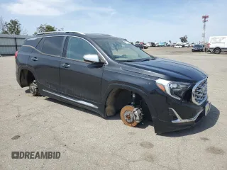 2018 GMC Terrain Denali with VIN 3GKALSEX4JL139683, listed as a Copart auction lot 45716375 with 37,285 mi miles and Clean Title. Bid and sale history available at DreamBid. Image 4.