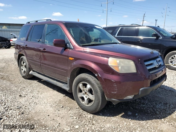 2007 Honda Pilot EX-L with VIN 5FNYF18527B025243, listed as a Copart auction lot 51981585 with 273,134 mi miles and Salvage Title. Bid and sale history available at carsss.com. Image 4.