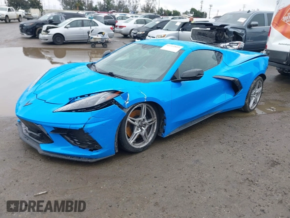 2022 Chevrolet Corvette 3LT with VIN 1G1YC2D44N5117389, listed as a IAAI auction lot 41511815 with 11,915 mi miles. Bid and sale history available at carsss.com. Image 18.