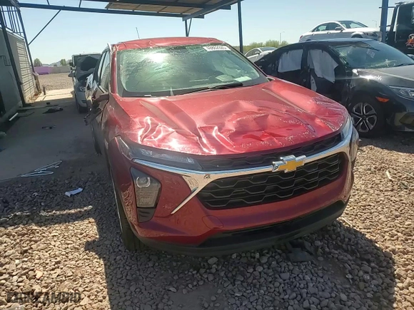 2024 Chevrolet Trax LS with VIN KL77LFE21RC056511, listed as a Copart auction lot 49862925 with 29,243 mi miles and Salvage Title. Bid and sale history available at carsss.com. Image 12.
