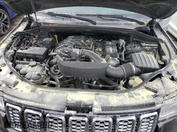 2017 Jeep Grand Cherokee Overland with VIN 1C4RJFCG9HC749485, listed as a Copart auction lot 45531335 with 0 mi miles and Salvage Title. Bid and sale history available at carsss.com. Image 14.