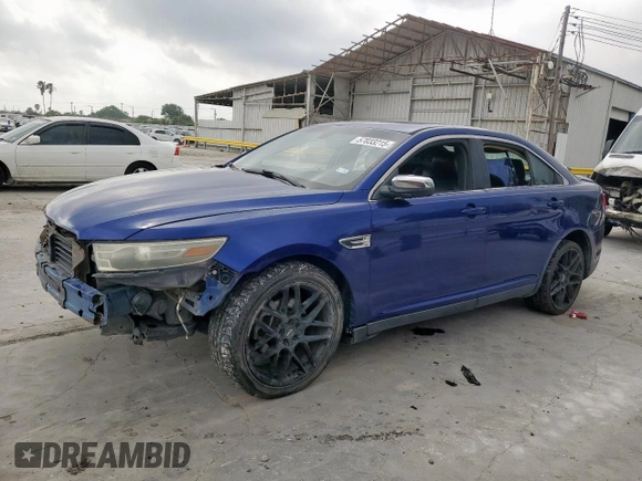 2014 Ford Taurus Limited with VIN 1FAHP2F86EG100650, listed as a Copart auction lot 57033215 with 79,985 mi miles and Salvage title. Bid and sale history available at DreamBid. Image 1.