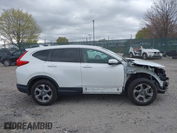 2019 Honda CR-V EX-L with VIN 2HKRW2H88KH670476, listed as a IAAI auction lot 42037439 with 36,664 mi miles and . Bid and sale history available at carsss.com. Image 14.