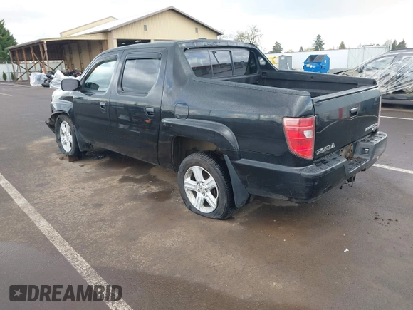 2011 Honda Ridgeline RTL with VIN 5FPYK1F53BB001385, listed as a IAAI auction lot 41945219 with 168,713 mi miles and . Bid and sale history available at DreamBid. Image 3.