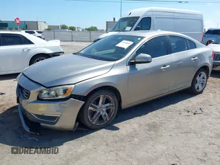 2015 Volvo S60 T5 Drive-E Premier Plus with VIN YV140MFC9F1318920, listed as a IAAI auction lot 41930684 with 66,790 mi miles. Bid and sale history available at carsss.com. Image 2.