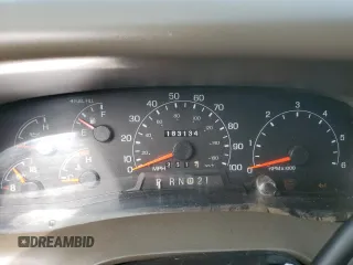 2001 Ford Super Duty F-250 XL with VIN 1FTNX21S51EA42259, listed as a Copart auction lot 52824435 with 183,134 mi miles and Salvage Title. Bid and sale history available at carsss.com. Image 9.