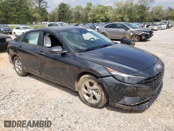2023 Hyundai Elantra SE with VIN 5NPLL4AG8PH119855, listed as a Copart auction lot 51480035 with 36,619 mi miles and Salvage Title. Bid and sale history available at DreamBid. Image 4.
