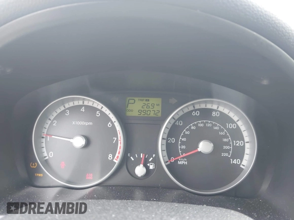 2009 Hyundai Accent Auto GLS с VIN KMHCN46C79U330548, выставлен на аукционе IAAI как лот 42208619 с пробегом 99 072 миль миль и . История ставок и продаж доступна на DreamBid. Изображение 7.