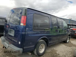 2001 Chevrolet Chevy Van z VIN 1GBFG15M411225075, wystawiony jako Copart lot #56948945 z przebiegiem 201 558 mil mil oraz Tytuł czysty. Historia ofert i sprzedaży dostępna na DreamBid. Obrazek 3.