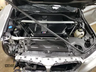 2020 BMW X3 M Competition with VIN 5YMTS0C08L9B60091, listed as a Copart auction lot 48272054 with 0 mi miles and Salvage Title. Bid and sale history available at carsss.com. Image 11.