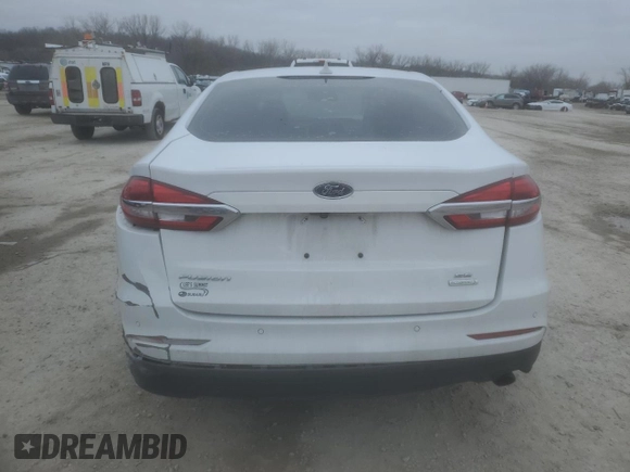 2020 Ford Fusion SE with VIN 3FA6P0HD3LR148537, listed as a Copart auction lot 44025495 with 86,270 mi miles and Salvage Title. Bid and sale history available at DreamBid. Image 6.