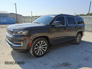 2022 Jeep Grand Wagoneer Series I z VIN 1C4SJVEJ4NS181006, wystawiony jako Copart lot #61688685 z przebiegiem 56 840 mil mil oraz Czysty tytuł • Clean title. Historia ofert i sprzedaży dostępna na DreamBid. Obrazek 1.