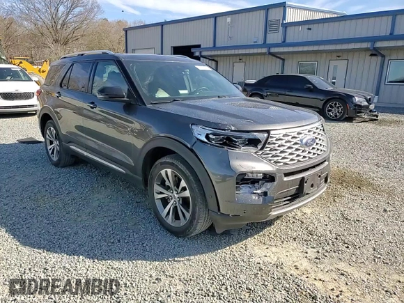 2020 Ford Explorer Platinum with VIN 1FM5K8HC0LGB33667, listed as a Copart auction lot 47372285 with 37,646 mi miles and Salvage Title. Bid and sale history available at carsss.com. Image 12.