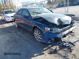 2013 Audi A6 Premium Plus z VIN WAUGGAFC0DN055362, wystawiony jako IAAI lot #41274937 z przebiegiem 102 299 mil mil oraz . Historia ofert i sprzedaży dostępna na DreamBid. Obrazek 1.