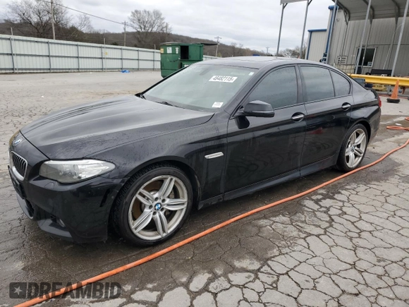 2014 BMW 5 Series 535d with VIN WBAXA5C53ED689741, listed as a Copart auction lot 48482115 with 171,928 mi miles and Clean Title. Bid and sale history available at carsss.com. Image 1.