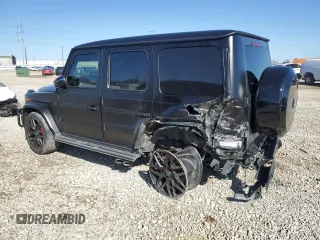 2021 Mercedes-Benz G AMG G 63 with VIN W1NYC7HJ8MX418781, listed as a Copart auction lot 50465945 with Not Provided miles and Salvage Title. Bid and sale history available at carsss.com. Image 2.