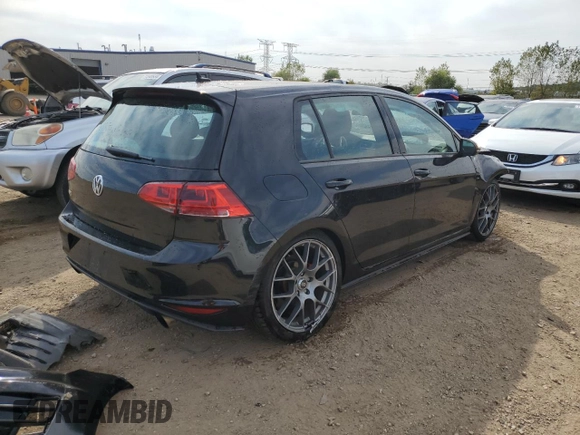 2017 Volkswagen GTI S with VIN 3VW4T7AU7HM067865, listed as a Copart auction lot 71718704 with 88,972 mi miles and Salvage Title. Bid and sale history available at DreamBid. Image 3.