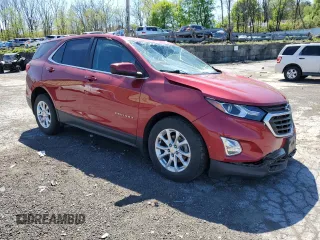 2021 Chevrolet Equinox LT with VIN 3GNAXUEV2ML320769, listed as a Copart auction lot 54799255 with Not Provided miles and Salvage Title. Bid and sale history available at DreamBid. Image 4.