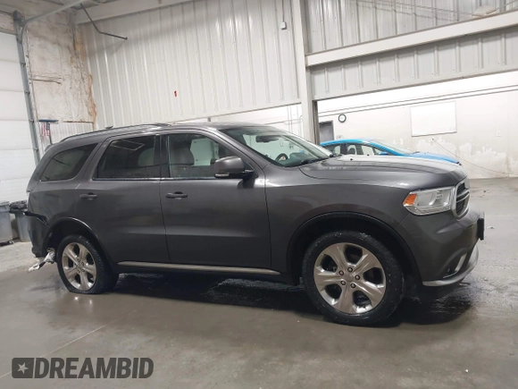 2014 Dodge Durango Limited with VIN 1C4RDJDG3EC278762, listed as a IAAI auction lot 42649501 with 107,556 mi miles and . Bid and sale history available at DreamBid. Image 13.