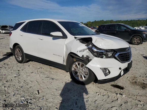 2019 Chevrolet Equinox LT with VIN 3GNAXKEV6KS558602, listed as a Copart auction lot 71878124 with 96,324 mi miles and Salvage Title. Bid and sale history available at carsss.com. Image 4.