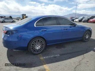 2023 Mercedes-Benz C 300 with VIN W1KAF4GB1PR128468, listed as a Copart auction lot 52821865 with 20,623 mi miles and Salvage title. Bid and sale history available at DreamBid. Image 3.