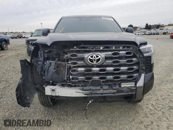 2023 Toyota Tundra Platinum with VIN 5TFNA5DB2PX085582, listed as a Copart auction lot 89322415 with 40,709 mi miles and Salvage title. Bid and sale history available at DreamBid. Image 5.