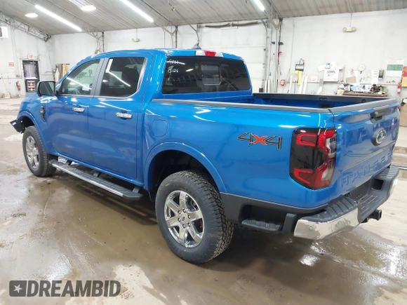 2024 Ford Ranger XLT with VIN 1FTER4HH7RLE69434, listed as a IAAI auction lot 41900530 with 3 mi miles. Bid and sale history available at carsss.com. Image 3.