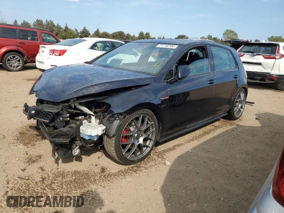 2017 Volkswagen GTI S with VIN 3VW4T7AU7HM067865, listed as a Copart auction lot 71718704 with 88,972 mi miles and Salvage Title. Bid and sale history available at DreamBid. Image 1.