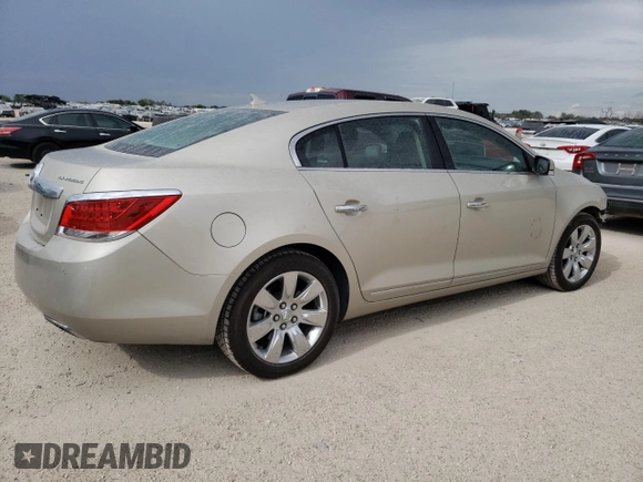 2013 Buick LaCrosse Leather with VIN 1G4GC5E31DF211258, listed as a Copart auction lot 69252734 with 45,070 mi miles and Salvage Title. Bid and sale history available at DreamBid. Image 3.