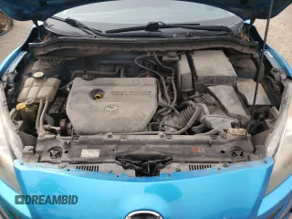 2011 Mazda 3 GX with VIN JM1BL1KF6B1397122, listed as a Copart auction lot 80616184 with 377,342 mi miles and Salvage Title. Bid and sale history available at carsss.com. Image 11.