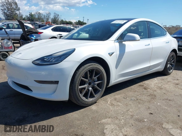 2020 Tesla Model 3 Standard Range Plus with VIN 5YJ3E1EA4LF644967, listed as a IAAI auction lot 41745984 with 23,479 mi miles and . Bid and sale history available at DreamBid. Image 22.