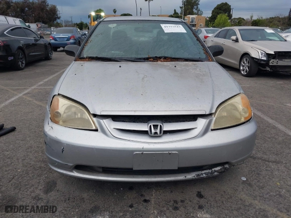 2002 Honda Civic LX with VIN 1HGEM22532L024309, listed as a IAAI auction lot 41777543 with 202,512 mi miles. Bid and sale history available at carsss.com. Image 6.