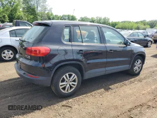 2013 Volkswagen Tiguan SE z VIN WVGBV3AX9DW603521, wystawiony jako Copart lot #59406465 z przebiegiem 133 647 mil mil oraz Szkoda całkowita • Salvage title. Historia ofert i sprzedaży dostępna na DreamBid. Obrazek 3.