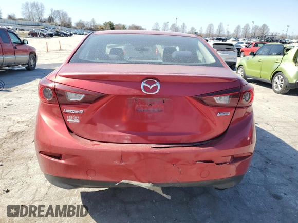 2014 Mazda 3 i Touring with VIN JM1BM1V78E1118596, listed as a Copart auction lot 48522915 with 163,735 mi miles and Salvage Title. Bid and sale history available at DreamBid. Image 6.