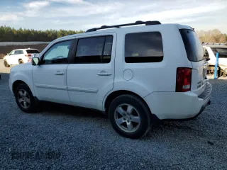 2011 Honda Pilot EX-L with VIN 5FNYF4H55BB104769, listed as a Copart auction lot 49312385 with 157,458 mi miles and Salvage Title. Bid and sale history available at DreamBid. Image 2.