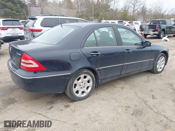 2005 Mercedes-Benz C 240 with VIN WDBRF81J95F703336, listed as a IAAI auction lot 41479955 with 112,569 mi miles and . Bid and sale history available at DreamBid. Image 4.