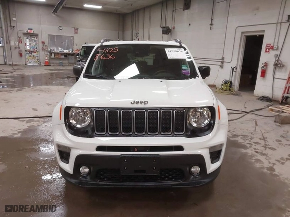 2023 Jeep Renegade Upland with VIN ZACNJDB13PPP12410, listed as a IAAI auction lot 41058636 with 12,730 mi miles. Bid and sale history available at carsss.com. Image 13.